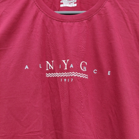 [NEW] Maroon cotton tshirt - Picture 3 of 8